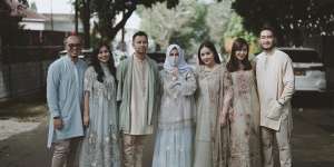 7 Potret Perayaan Lebaran Keluarga Besar Raffi Ahmad, Tampil Modis dengan Fashion Stylish