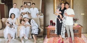 6 Gaya Pemotretan Keluarga Asmirandah dan Jonas Rivano dengan Tema Rustic, Baby Chloe Curi Perhatian