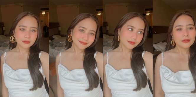 7 Pesona Prilly Latuconsina Pakai Outfit Serba Putih, Cantik Bak Bidadari Surga!