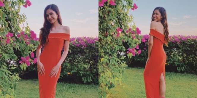 7 Potret Mikha Tambayong Pamer Body Goals Punggung Mulus, Cantik dan Pesonanya Disebut Kalahkan Bunga