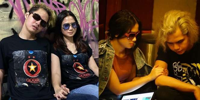 10 Potret Tissa Biani Selalu Support Dul Jaelani di Band Qodir, Relationship Goals Banget