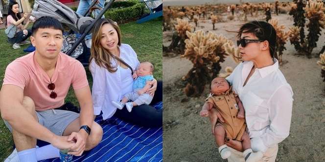 Ini Potret Nikita Willy Udah Sering Ajak Baby Izz Keluar Walau Usianya Baru 1 Bulan, Piknik hingga Travelling