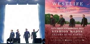 Westlife Janjikan Konser Besar dan Spektakuler di Gelora Bung Karno, Pada 11 Februari 2023 dengan Formasi Lengkap