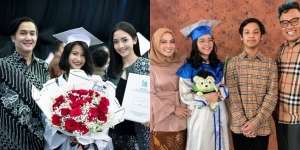 9 Potret Selebriti Hadiri Wisuda SMA Anak, Gaya Berhijab Soimah Tuai Pujian