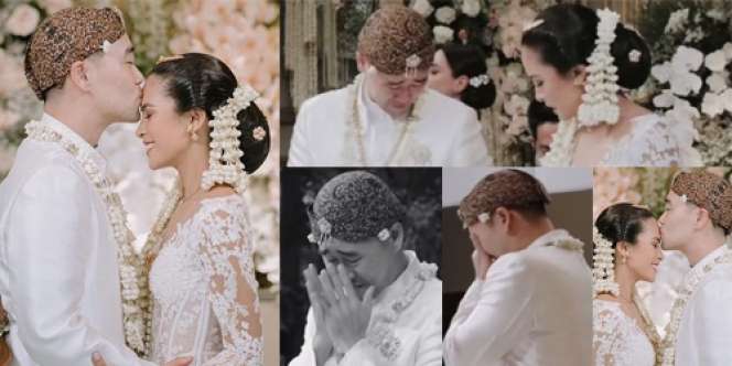 Momen Detik-detik Jesse Choi Menangis, Penuh Haru Berbalut Kebahagiaan dan Syukur Kala Nikahi Maudy Ayunda - Romantis Banget!