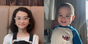Potret Gemas Zayn-Zunaira Anak Kembar Syahnaz Sadiqah, Ganteng dan Cantik saat Jadi Model Clothing Line