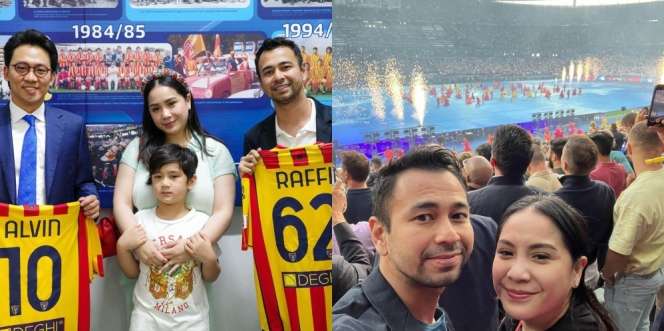 Liburan Raffi Ahmad dan Nagita Slavina, dari Kunjungan ke U.S. Lecce Sampai Nonton Liga Champions di Paris