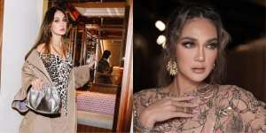 7 Potret Luna Maya Pamer Pose Bibir Ikan, Sukses Bikin Netizen Bengong