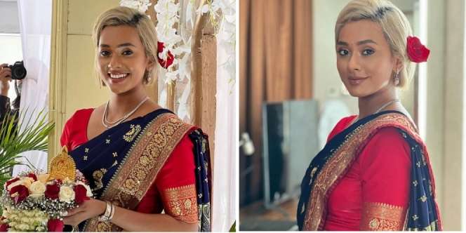 Ini Pesona Kimmy Jayanti Pakai Baju India Saat Hadiri Pernikahan Saudaranya, Cantik Banget!