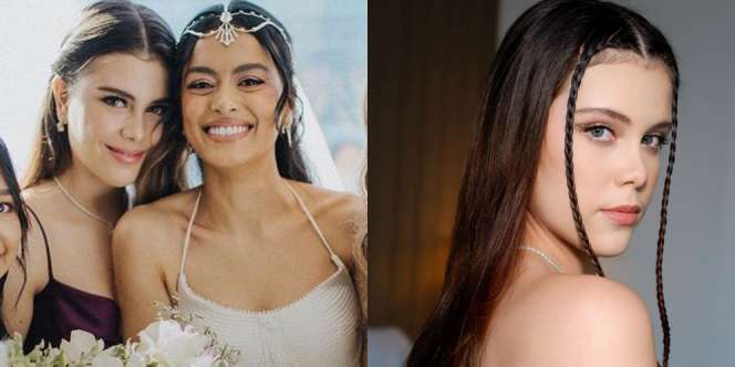 Tak Kalah Cantik dari Sang Kakak, Ini 8 Potret Pesona Manuella Aziza jadi Bridesmaid di Pernikahan Eva Celia