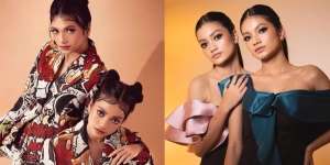 Bak Kembar Identik, Ini Gaya Pemotretan Ratu Sofya dan Nadia Bulan Sang Adik yang Mirip Banget!