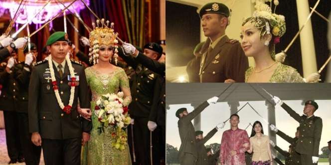 7 Selebriti yang Menikah dengan Abdi Negara, Dirayakan Heboh Pakai Pedang Pora