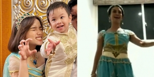 10 Potret Fuji dan Gala Hadiri Ulang tahun Anak Ruben Onsu, Gayanya Dibilang Ingatkan Vanessa Angel