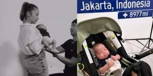 Perdana Bakal Pulang ke Indonesia, Ini 10 Potret Gemes Baby Issa Anak Nikita Willy saat Foto Paspor