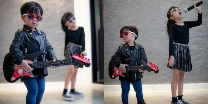 Calon Pengganti Ibunya, Ini 10 Potret Anak Tantri Kotak Bergaya Ala Rock n Roll