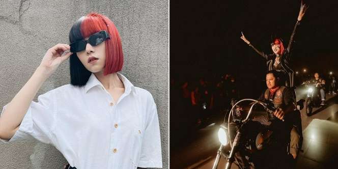 Makin Cadas, Ini Potret Memukau Isyana Sarasvati dengan Gaya Rambut Baru Setengah Merah