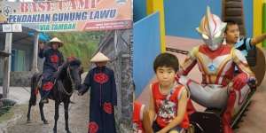 Adu Gaya Ultraman VS Akatsuki, Cosplay Unik Khas Kearifan Lokal Bikin Ngakak