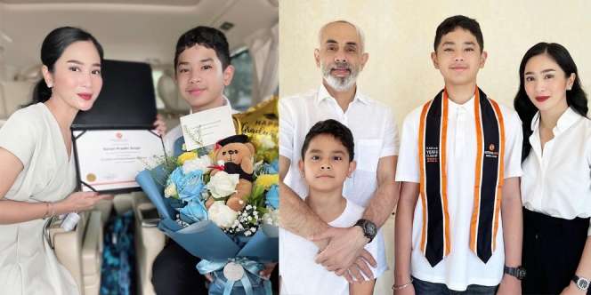 Potret Wisuda Karan Singh Anak Pertama Bunga Zainal, Tingginya Udah Susul Sang Ayah!