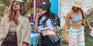 Gaya Luna Maya Pakai Aneka Model Crop Top, Awet Muda Bak ABG sampai Dibilang Mirip Gigi Hadid