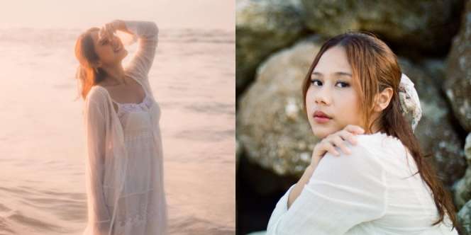 Setelah Viral Fashion Cewek Kue, Ini 10 Potret Nadin Amizah yang Disebut Cewek Peri