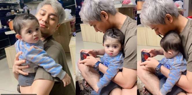 Bakal Mantu, Ini 9 Potret Anteng Baby Guzel Diajak Rizky Billar Main Game Bareng