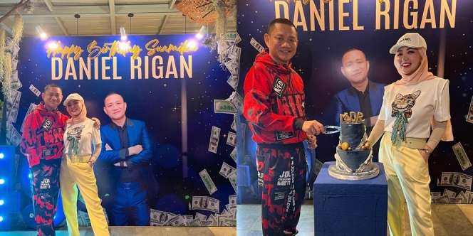Tak Sungkan Pamer Kemesraan, Ini Momen Perayaan Ulang Tahun Daniel Rigan Suami Bella Shofie