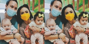 Punya Tanggal Lahir yang Sama, Momen Baby Djiwa Bertemu dengan Ameena Ini Lucu Banget!