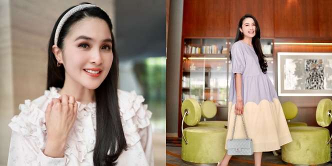 Terlihat Berisi sampai Dikira Hamil Lagi, Ini 10 Potret Terbaru Sandra Dewi yang Makin Cantik