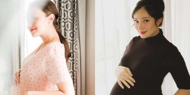 10 Inspirasi Maternity Shoot Low Budget Selebriti, Difoto di Rumah aja Tanpa Dandanan Heboh