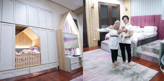 Luas Banget, Ini Potret Detail Kamar Baby Ameena dengan Peralatan Bayinya yang Super Lengkap