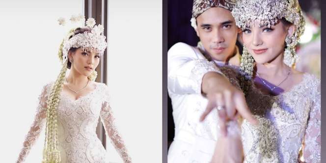 10 Potret Indah Lollyta Istri Ikmal Tobing Saat Kenakan Gaun Pengantin, Cantik dan Stunning