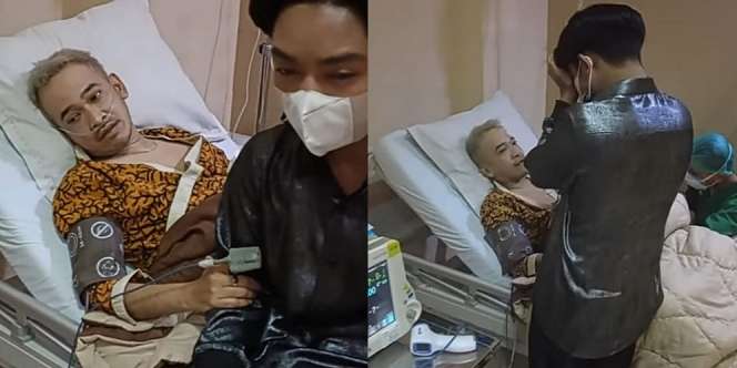 Ruben Onsu Masuk Rumah Sakit Lagi, Ini Momen Betrand Peto Tak Kuasa Bendung Air Mata Lihat Kondisi Ayahnya