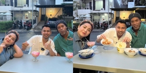 11 Potret Ronaldinho Makan Telur Gulung Sampai Ketagihan Es Campur Jamuan Raffi Ahmad