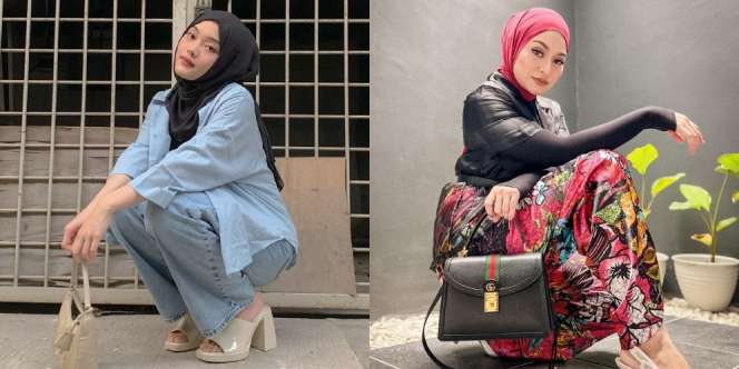 Saling Sindir dan Berseteru di Medsos, Ini 8 Adu Gaya Putri Delina dan Nathalie Holscher yang Memesona