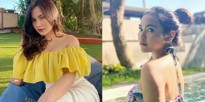 10 Potret Mahalini Raharja Pamer Bahu Mulus, Bukti Glowingnya Gak Hanya di Wajah Aja