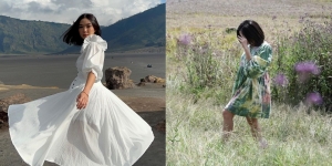 Sempat Dikira Gempi, Ini 10 Potret Gisella Anastasia Pose di Gunung Bromo Pakai Dress Mini