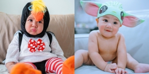 10 Potret Cipung Alias Rayyanza Didandani Berbagai Macam Kostum, Mulai Baju Burung Sampai Baby Yoda
