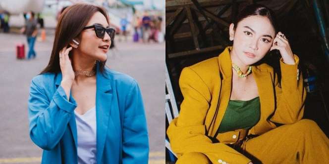 9 Gaya Outfit Mahalini Kenakan Blazer, Selalu Stylish dan Kekinian Banget