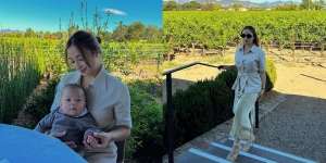 Momen Nikita Willy Jalan-Jalan ke Napa Valley Bareng Keluarga Kecilnya, Baby Izz yang Makin Gembul Curi Perhatian