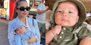 Genap 3 Bulan, Intip Potret Baby Izz Anak Nikita Willy yang Makin Gemol dengan Pipi Menggemaskan