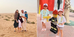 Perut Makin Membesar, Ini Deretan Potret Seru Babymoon Yasmine Wildblood Bareng Anak dan Suaminya ke Dubai