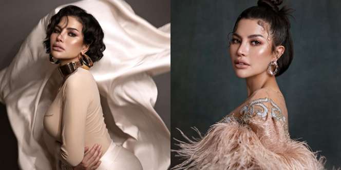 Bikin Para Netizen Terpesona, Ini 10 Pemotretan Terbaru Nikita Mirzani dengan Baju dan Make Up Nude yang Elegan