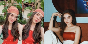 10 Potret Elina Joerg Kenakan Outfit Warna Merah, Kontras Banget Sama Kulitnya yang Super Putih