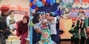 15 Momen Perayaan Ulang Tahun Pertama Anak Selebriti, Mulai Syukuran Sederhana sampai Pesta Mewah Penuh Tema