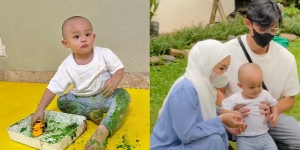 Potret Baby Arshaka Mulai Sekolah Meski Baru Berusia 1 Tahun, Wajah Polosnya Gemesin Banget!