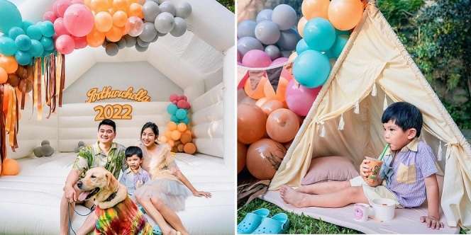 11 Potret Perayaan Ulang Tahun Arthur Anak Chef Arnold Ala Coachella, Hidangannya Melokal Banget!