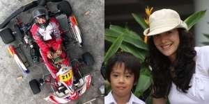 Jarang Tersorot, Ini Potret Fynn Tiong Putra Kedua Nadya Hutagalung yang Kini Beranjak Dewasa