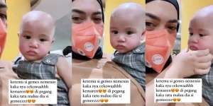 8 Potret Rayyanza Si Cipung saat Ikut Rafathar ke Sekolah, Anteng dan Gak Rewel Digendong Aisyahrani