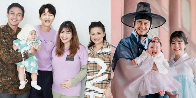 12 Potret Baby Bible Anak Felicya Angelista di Korea, Pakai Hanbok hingga Ketemu Nayeon Twice lho!