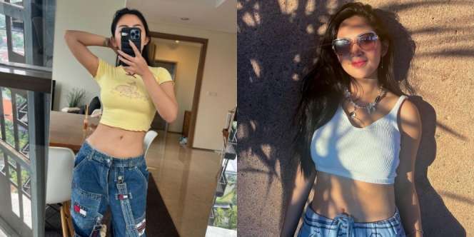 Sudah Punya Dua Anak, Ini 10 Potret Rachel Vennya Pakai Baju Mini Pede Tunjukan Stretch Mark di Perut